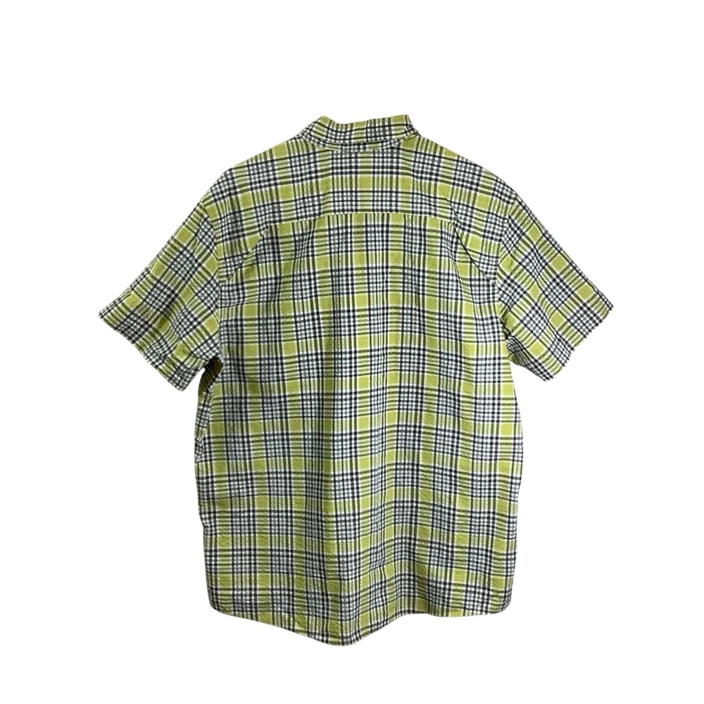 Eddie Bauer Men’s Plaid Button Down Classic Fit Shirt Short Sleeve - Picture 5 of 8